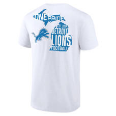 Detroit Lions Fanatics Branded Hot Shot T-Shirt - White