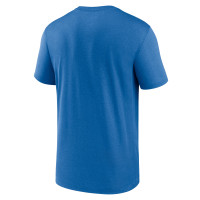 Detroit Lions Nike Horizontal Lockup Legend Performance T-Shirt - Blue