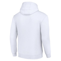 Detroit Lions Starter Color Scratch Fleece Pullover Hoodie - White