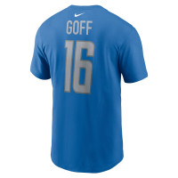 Jared Goff Detroit Lions Nike  Player Name & Number T-Shirt -  Blue