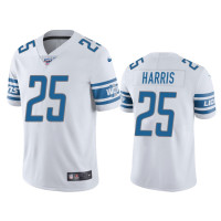 Men Detroit Lions #25 Will Harris 100th Season White Vapor Limited Jersey