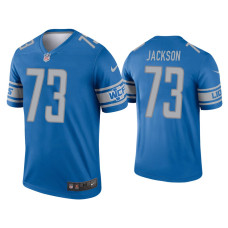 Men Detroit Lions #73 Jonah Jackson Blue Legend Jersey