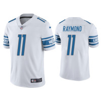 Men Detroit Lions #11 Kalif Raymond Vapor Limited White Jersey