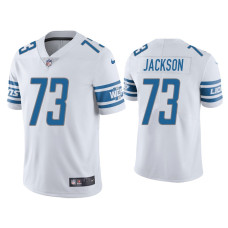 Men Detroit Lions #73 Jonah Jackson Vapor Limited White Jersey